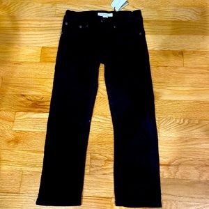 Burberry corduroy black.